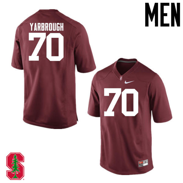 Men Stanford Cardinal #70 Clark Yarbrough College Football Jerseys Sale-Cardinal - Click Image to Close